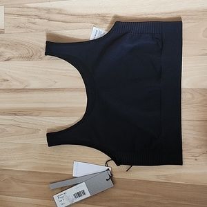 RICK OWENS Black Active Knit Sports Bra 🖤
